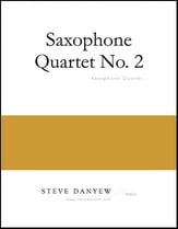 Saxophone Quartet #2 cover